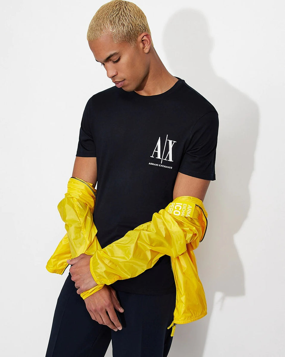 Armani exchange discount yellow t shirt