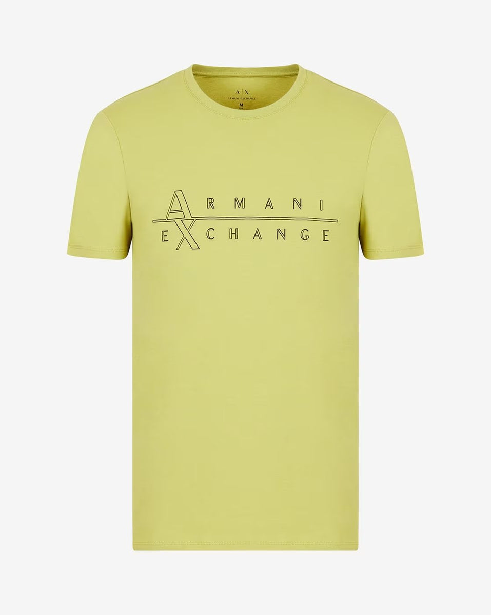 Armani exchange sale logo t shirt