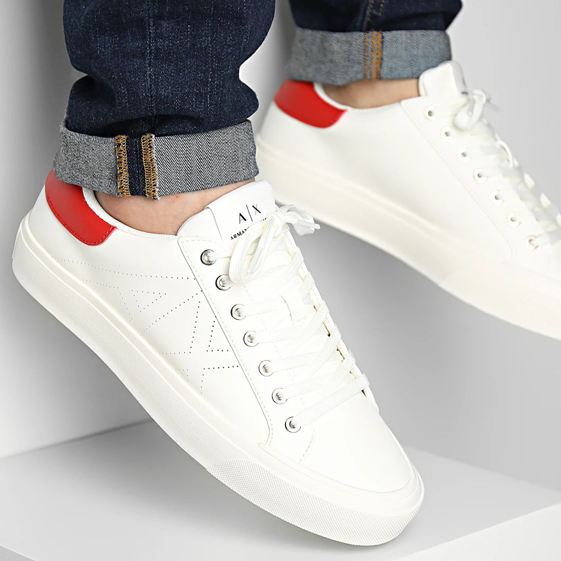 Armani best sale exchange white