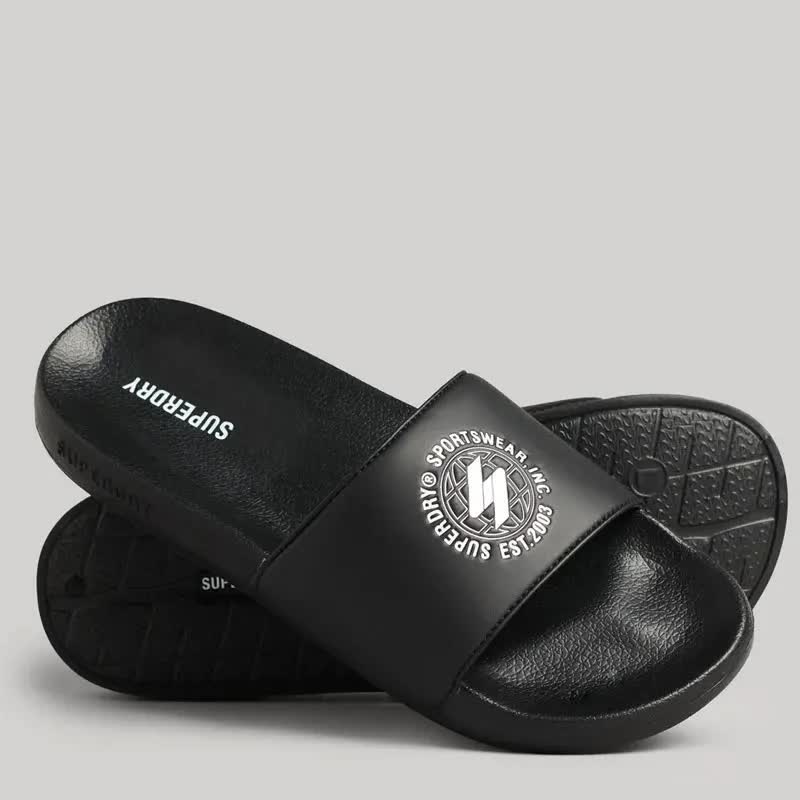 Pool Slide Mens Slippers Superdry Buy Superdry Classic Pool