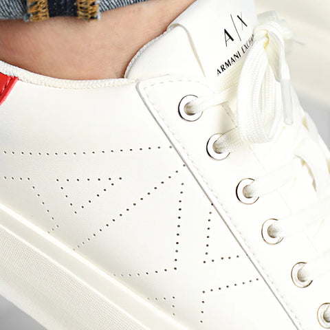 Buy Armani Exchange Sneakers with Micro Perforations at Redfynd