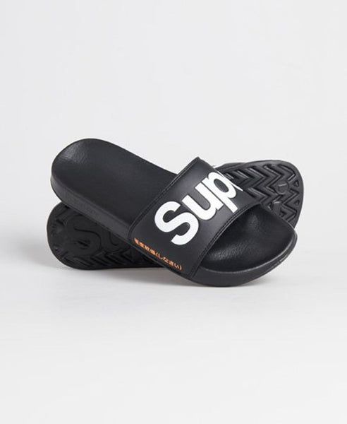 Superdry 2025 sliders black